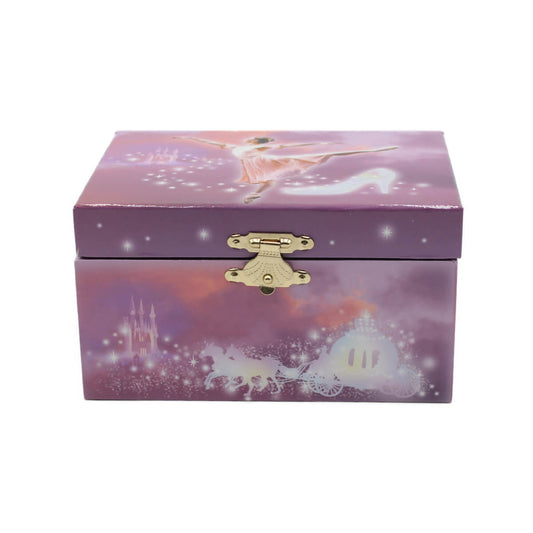 Caixa de Música Baú Bailarina com Sapato Mágico Musicboxworld