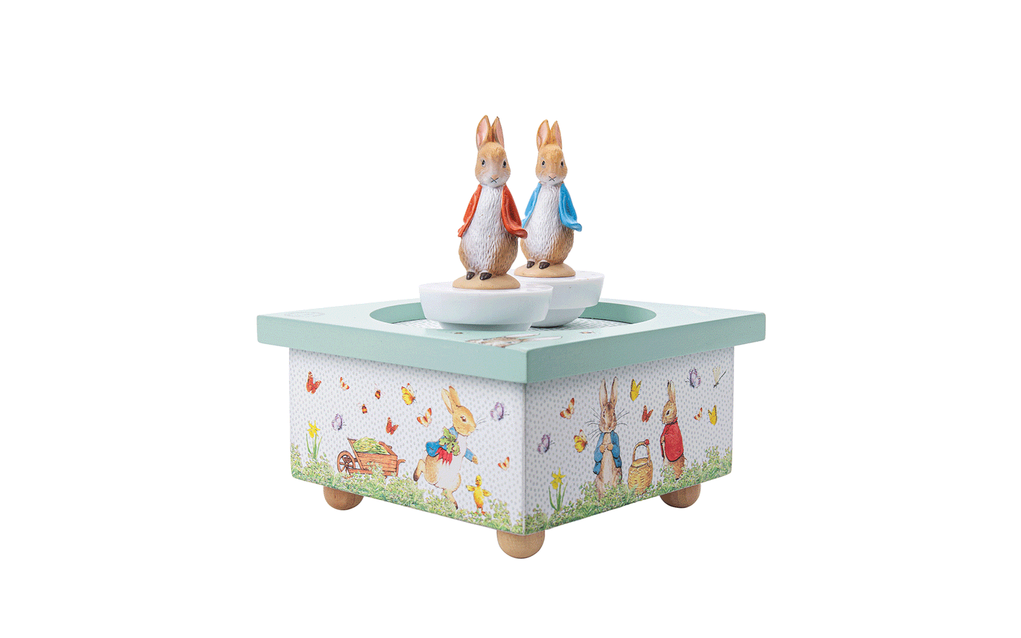 Caixa de Música Madeira Peter Rabbit Trousselier