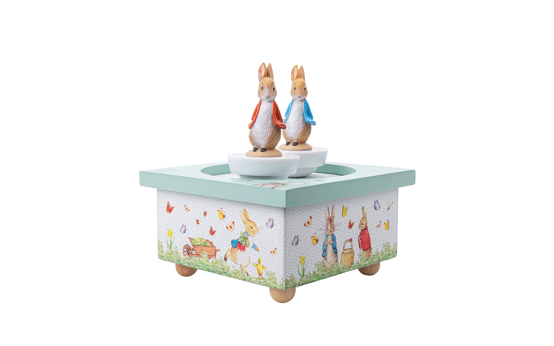 Caixa de Música Madeira Peter Rabbit Trousselier