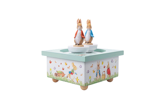 Caixa de Música Madeira Peter Rabbit Trousselier