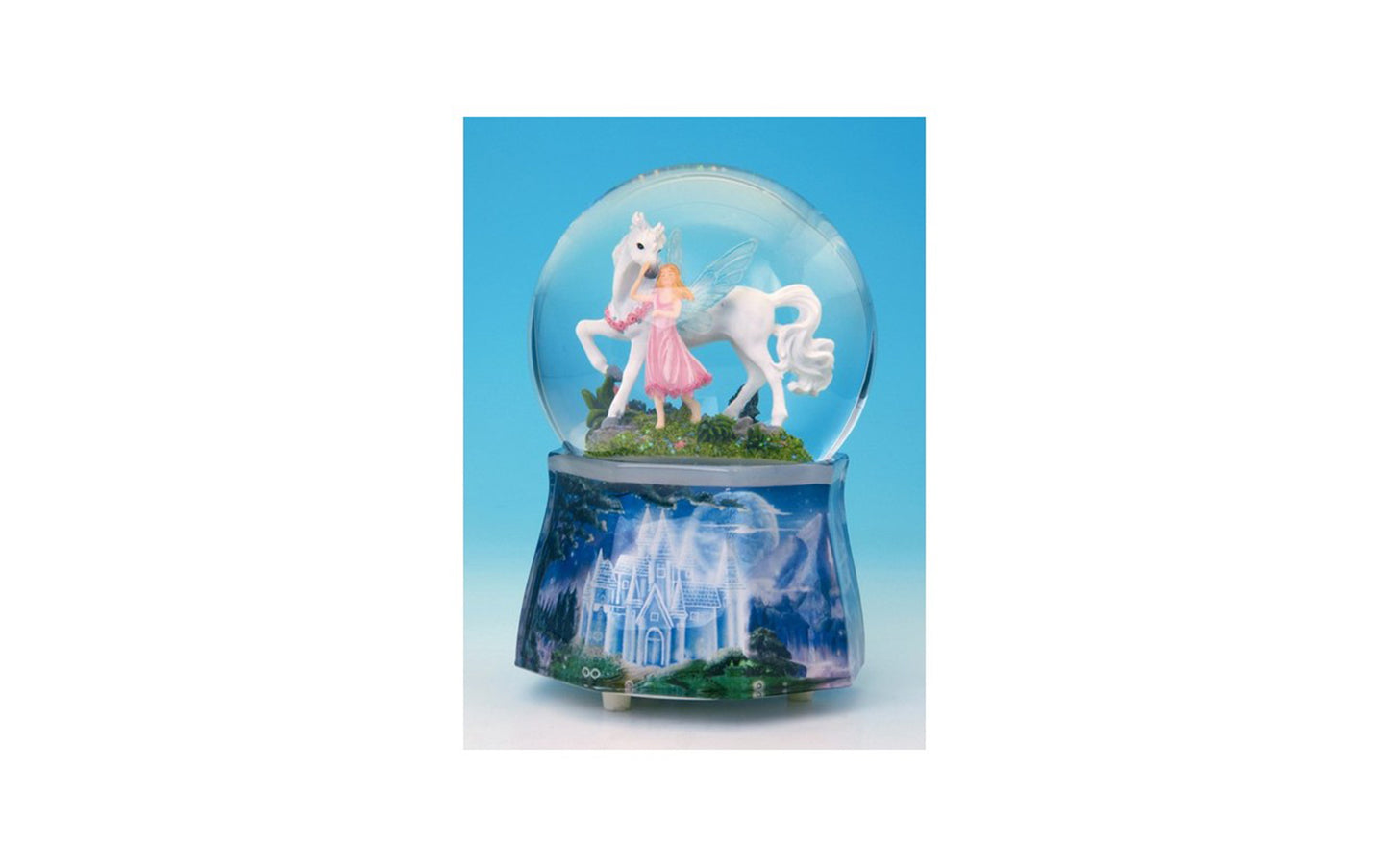 Caixa de Música Globo Unicórnio Musicboxworld