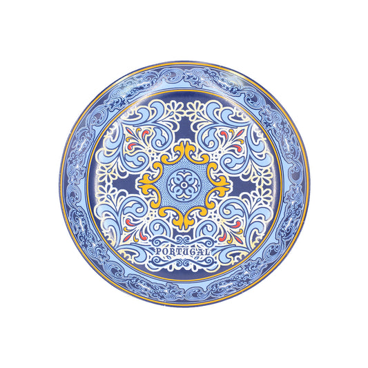 Prato com Azulejo Português 20cm/27cm