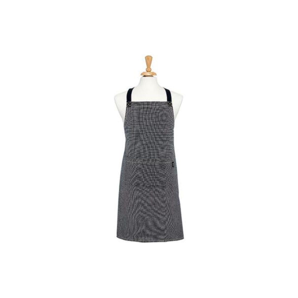 Navy Blue Eco Check Apron