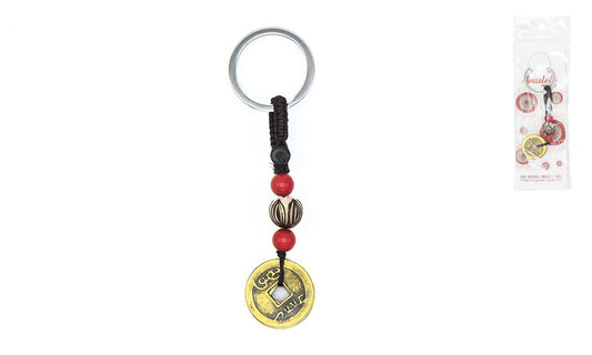 Porta-Chaves Feng Shui Vermelho (Amuleto Prosperidade)