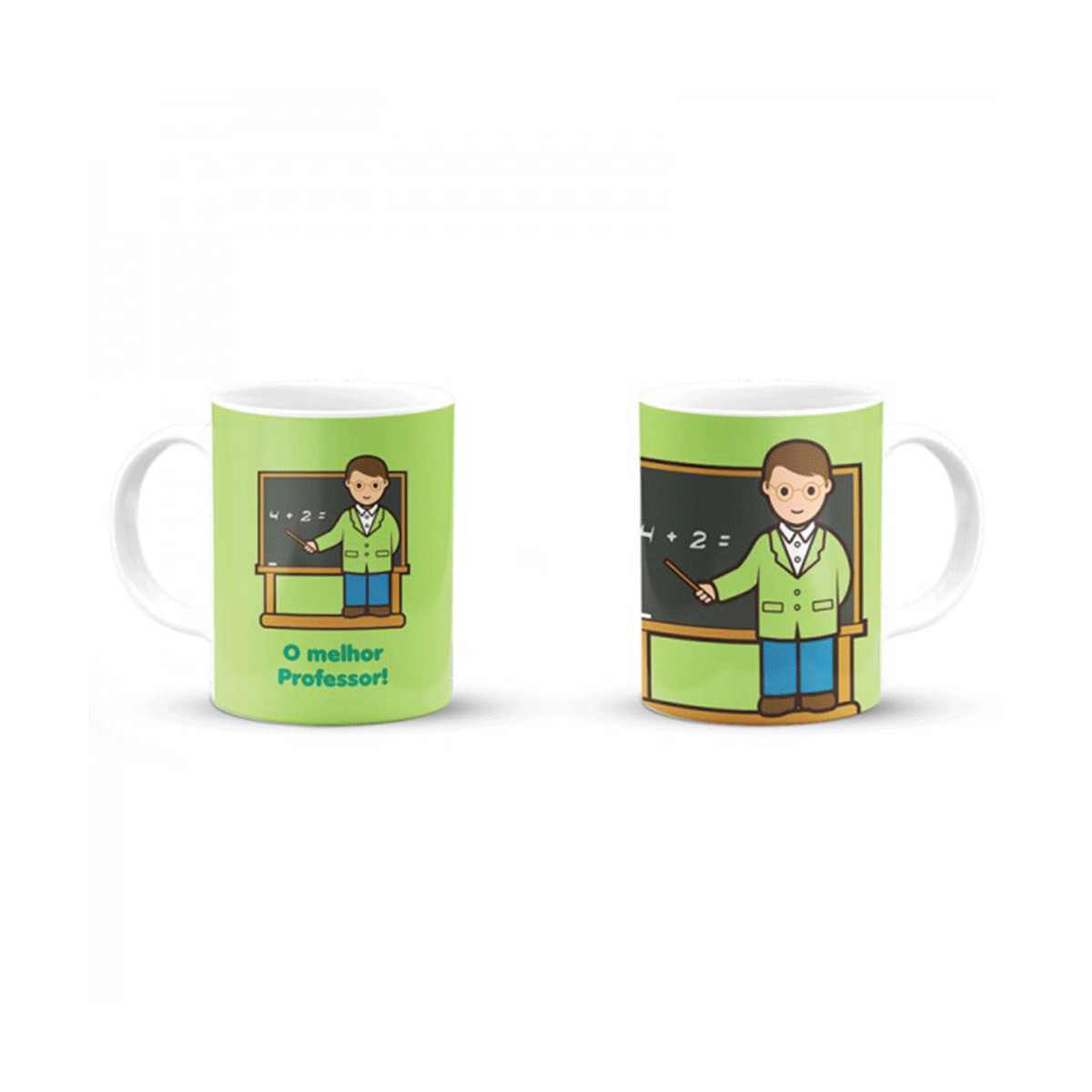 Caneca Profissões - O melhor Professor Little Drops of Water