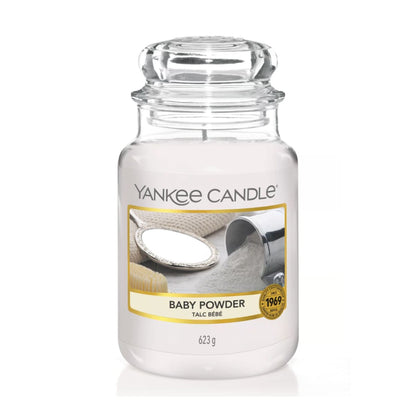 Vela Baby Powder Yankee Candle