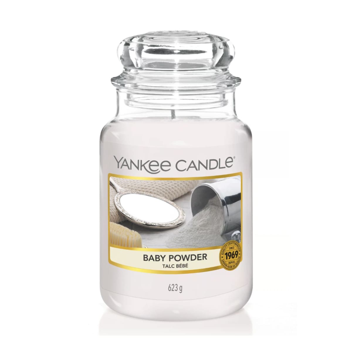 Vela Baby Powder Yankee Candle