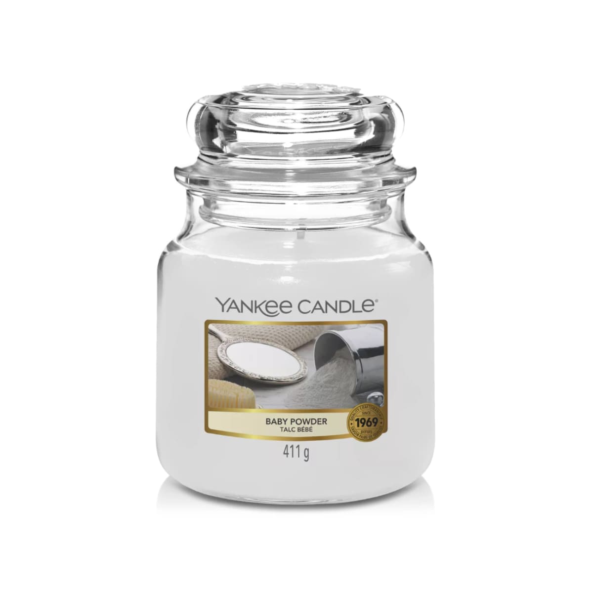 Vela Baby Powder Yankee Candle