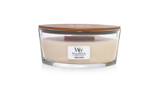 Candle Vanilla Bean Ellipse WoodWick