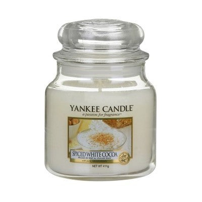 Vela Cacao Blanco Especiado Yankee Candle