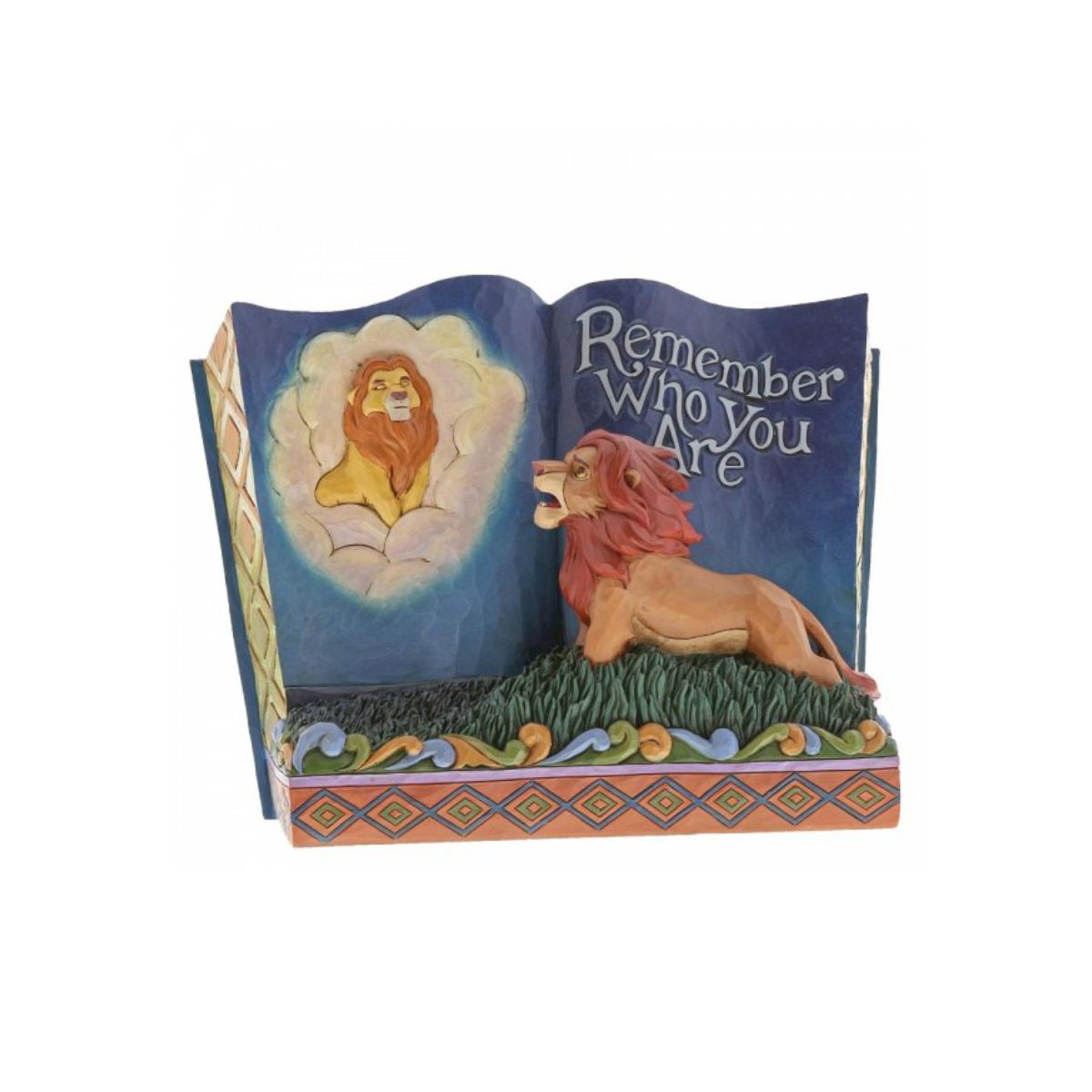 Estatueta Livro The Lion King "Remember Who You Are" Disney