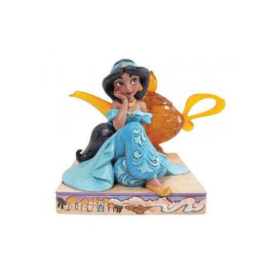 Estatueta Jasmine & Genie Lamp Disney