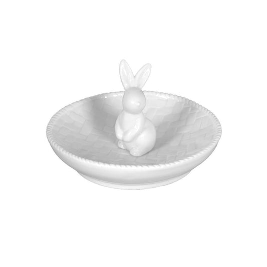 dish with rabbit