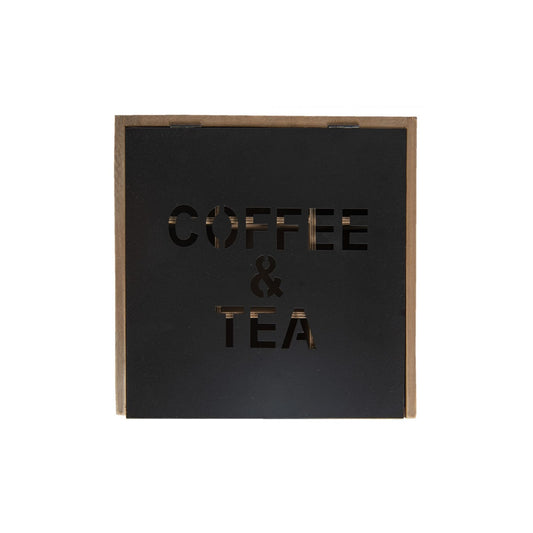 Caixa de Chá "Coffee & Tea"