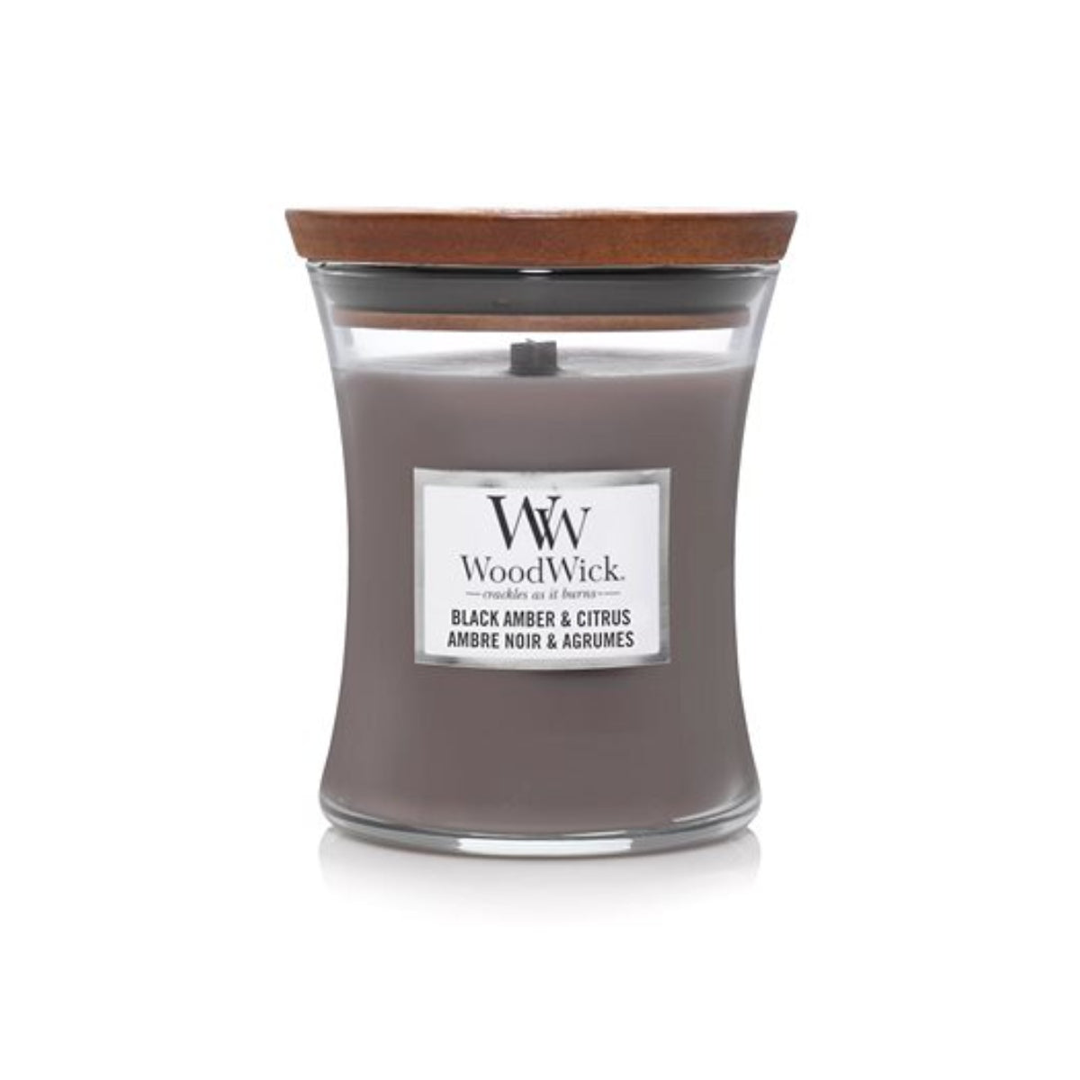 Vela Black Amber & Citrus WoodWick