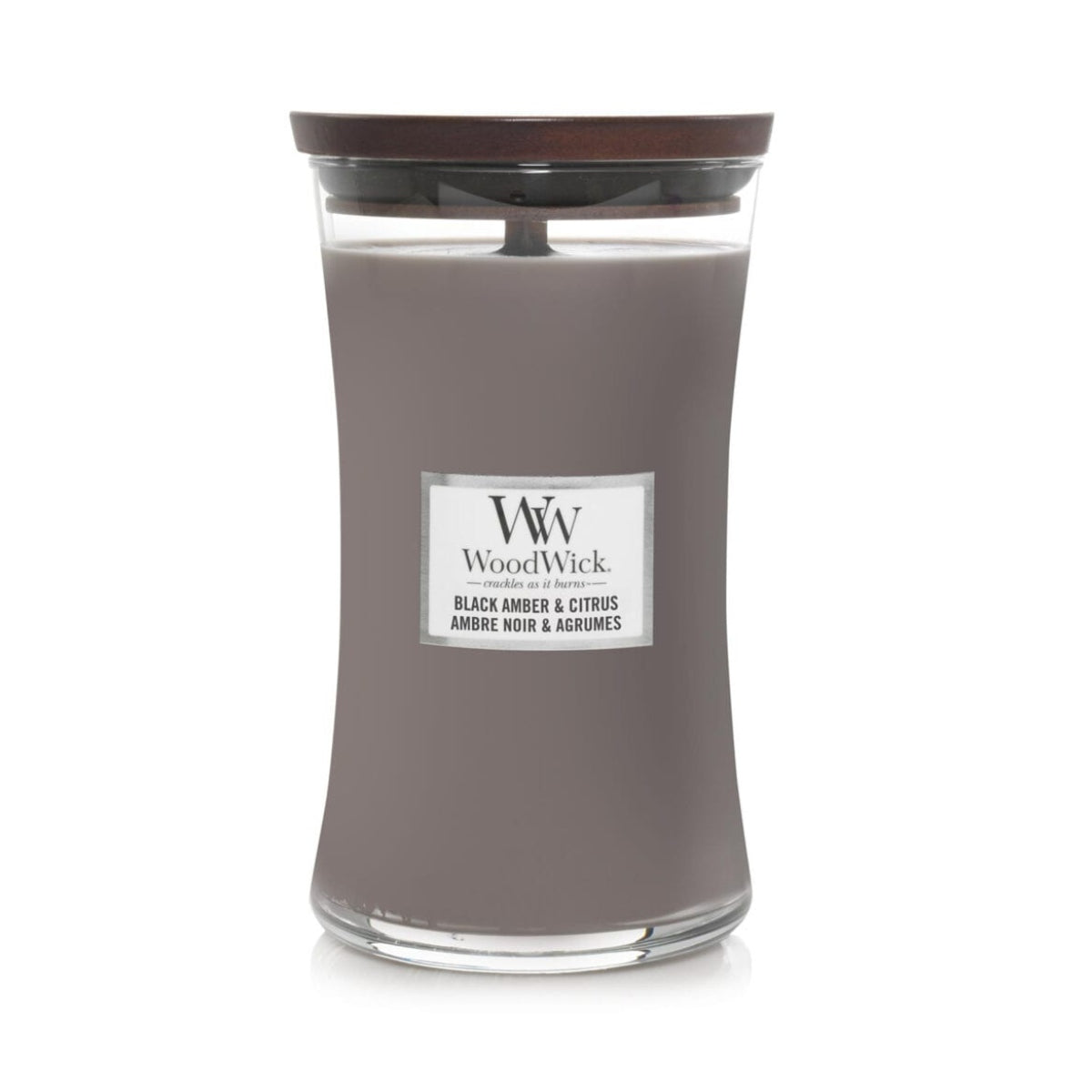 Vela Black Amber & Citrus WoodWick