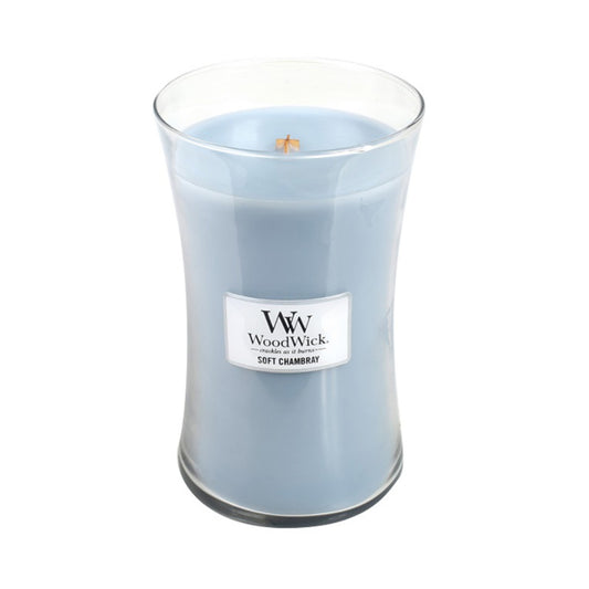 Vela Soft Chambray Woodwick