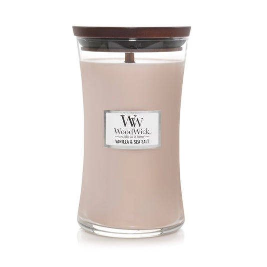 Vela Vanilla & Sea Salt Woodwick
