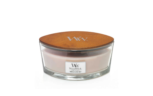 Vela Vanilla & Sea Salt Elipse WoodWick