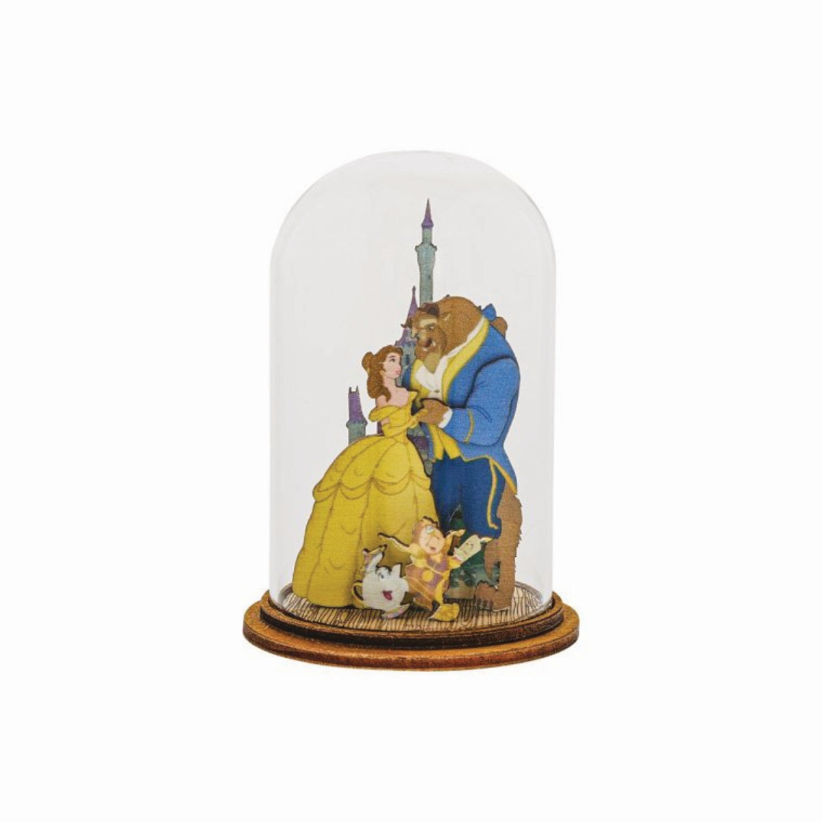 Estatueta Campânula Beauty & The Beast Disney