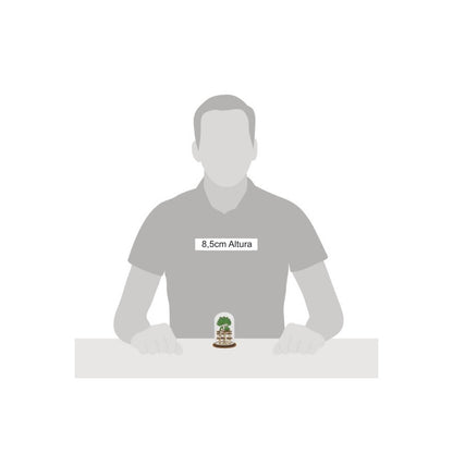 Estatueta Campânula Life is better with a Cat Kloche