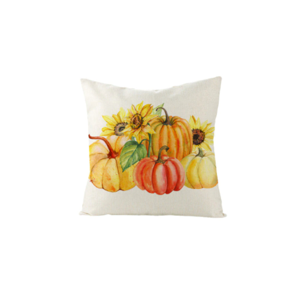Cushion with Pumpkins