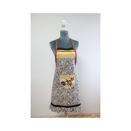 Apron Flowers with Pomegranates in the Pocket