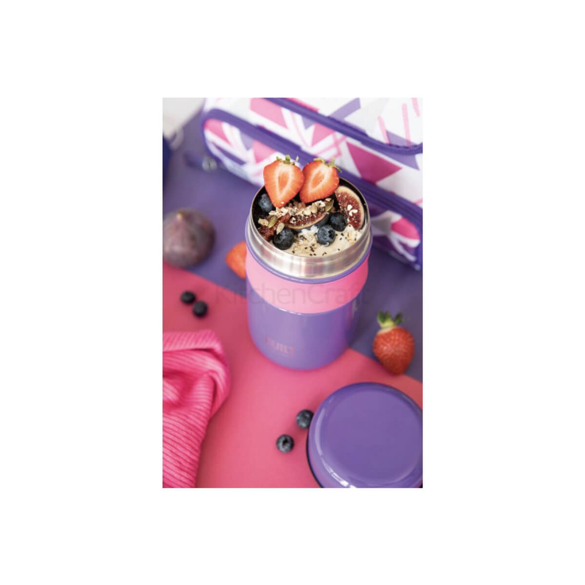 Termo Roxo e Rosa Built