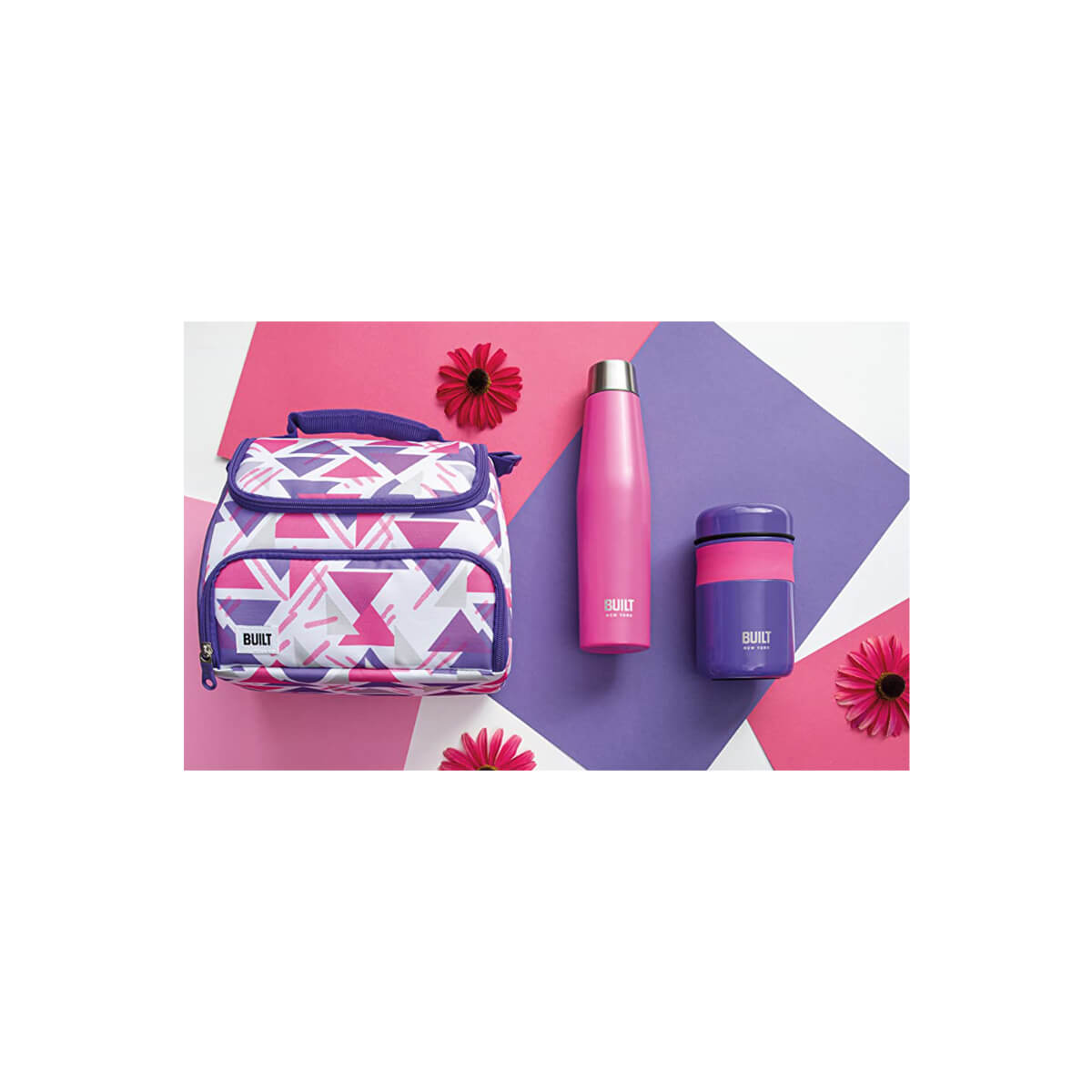 Termo Roxo e Rosa Built