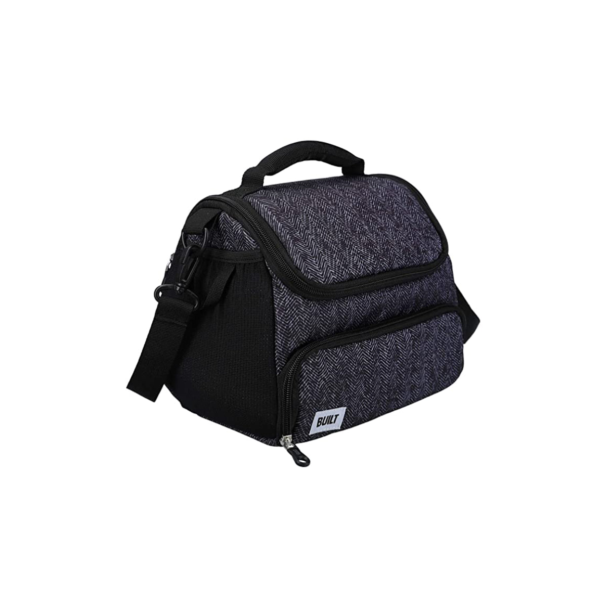 6L Black Built-in lunch box