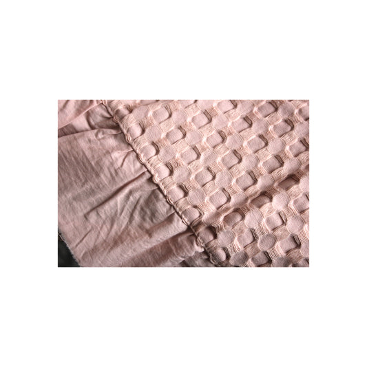 pink bedspread