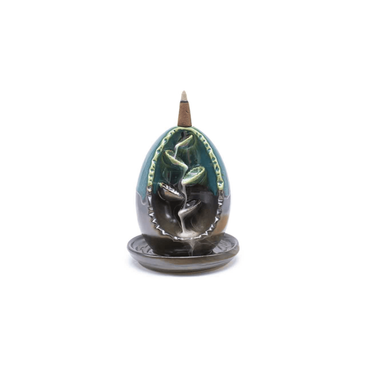 Fonte de Fumo Verde 17cm