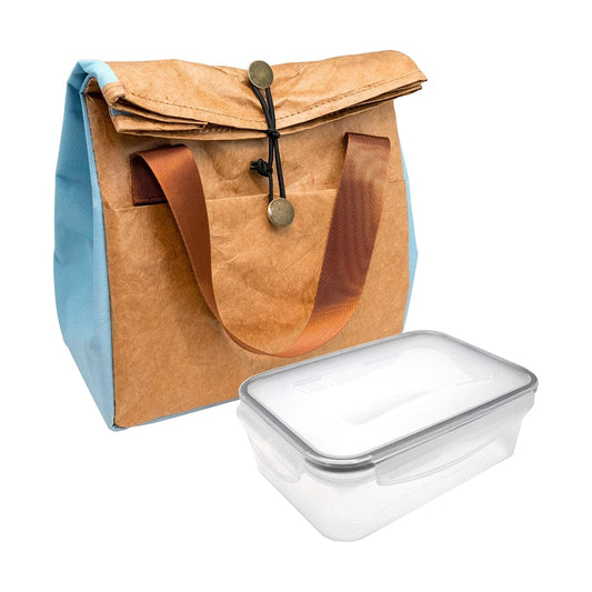 Esta bolsa térmica é uma solução elegante e prática para a vida diária, ajudando a reduzir o desperdício do dia a dia com uma bolsa reutilizável. É dobrável e flexível possuindo duas alças para facilitar o transporte. 