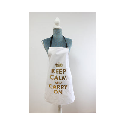 Keep Calm and Carry On Apron