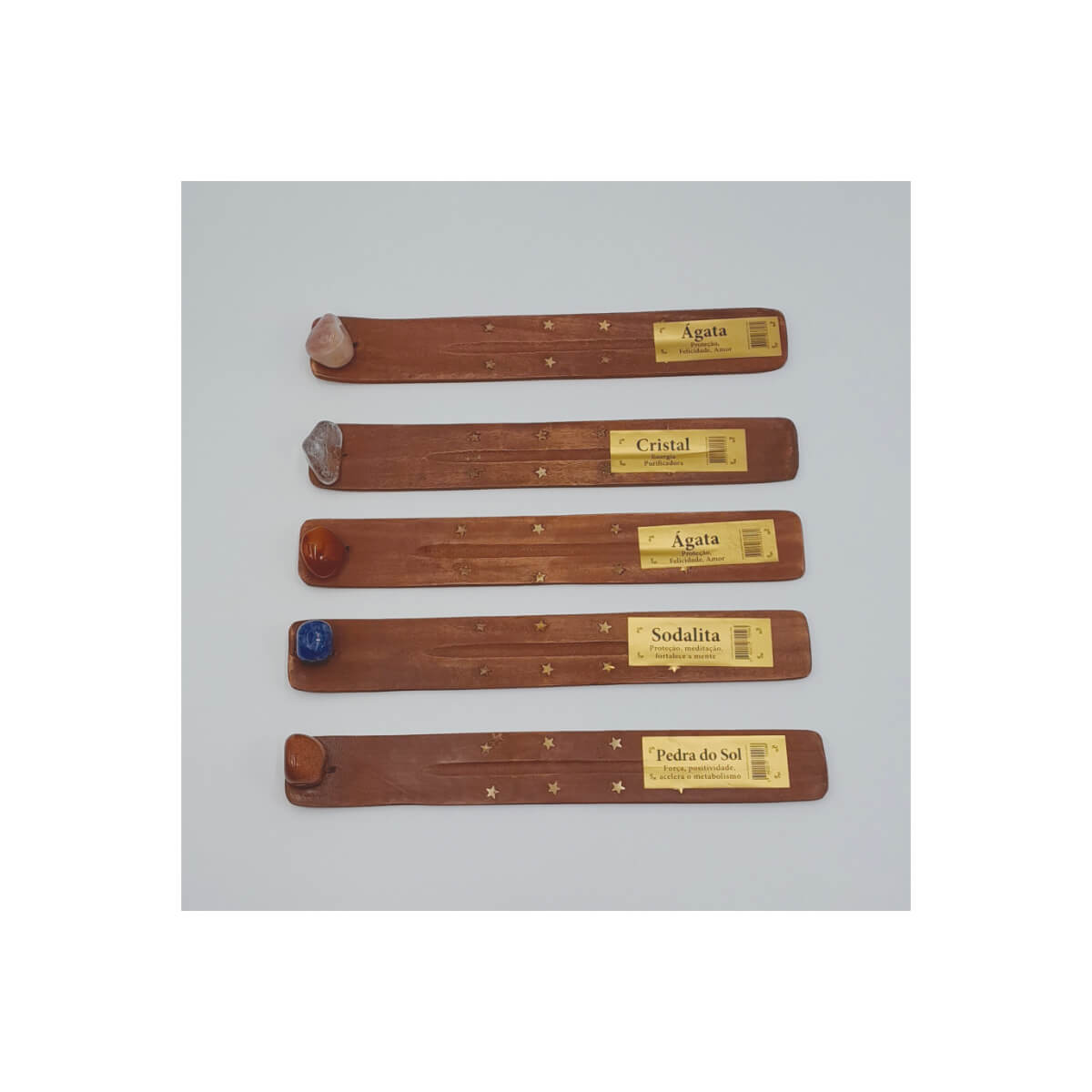 Porta Incienso con Piedra