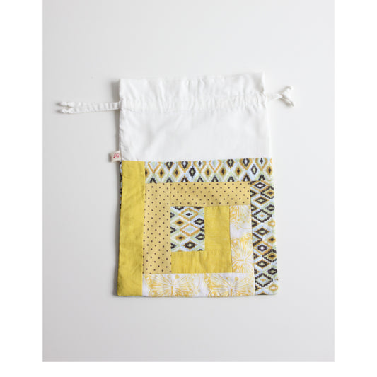 Yellow Bag with Pattern
