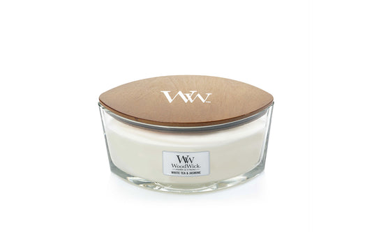 Vela White Tea & Jasmine Elipse WoodWick