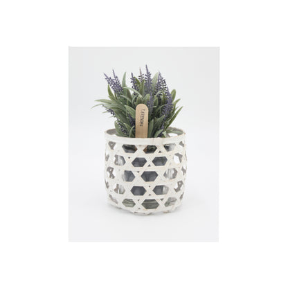 Porta Velas T-Light Branco