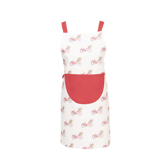 Children's Bicycle Apron Red