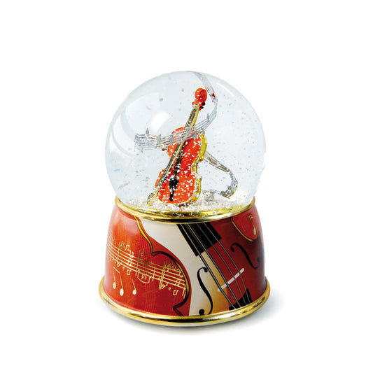 Caixa de Música Globo Violino Musicboxworld