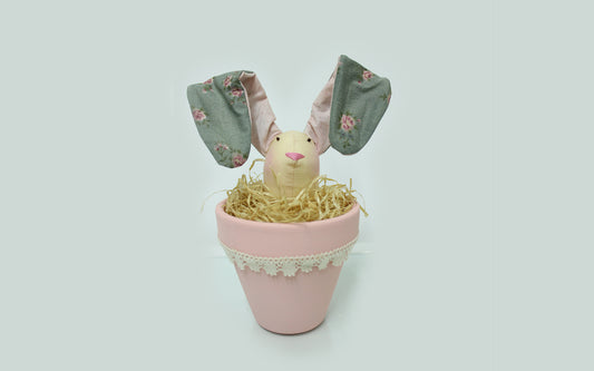 Rabbit in Pink Scented Vase Scents with Art