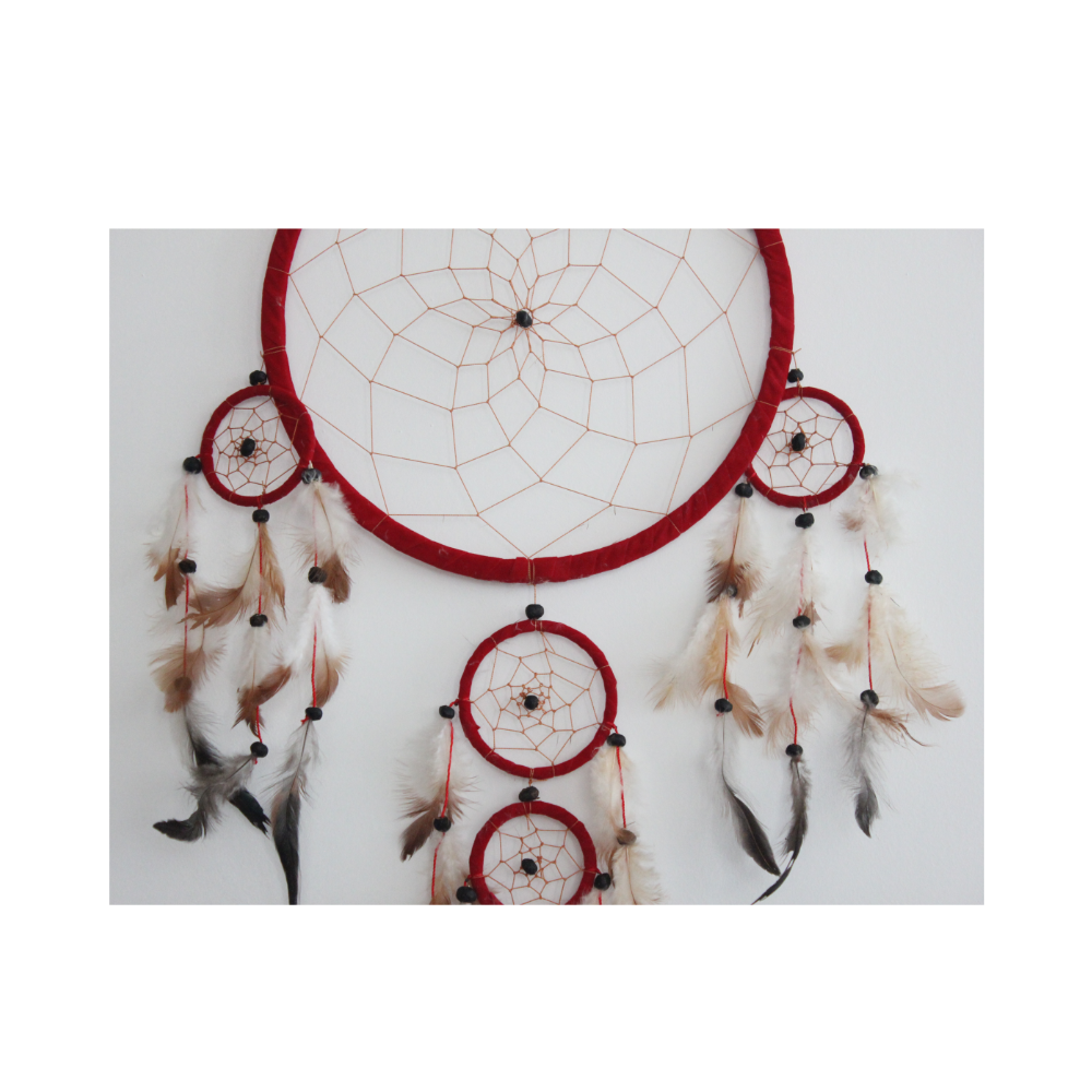 Red Dreamcatcher 60cm