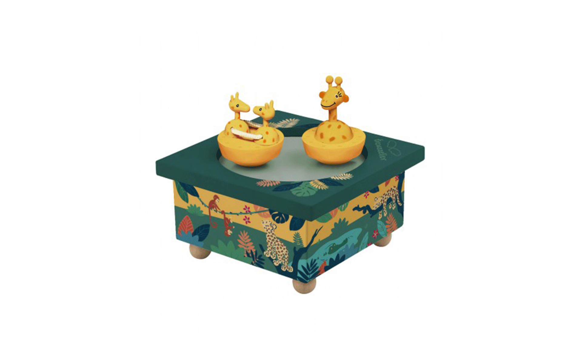 Caixa de Música Madeira Selva Trousselier