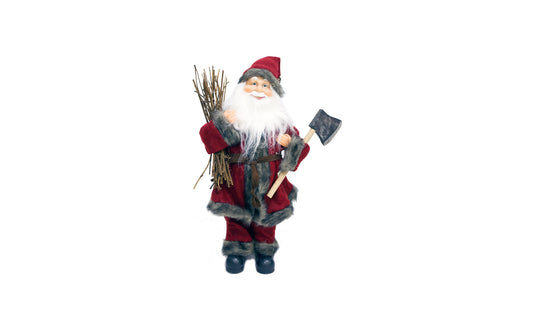 Santa Claus with Ax 45cm