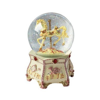 Caixa de Música Globo Cavalo Musicboxworld