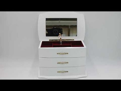 Caixa de Música Baú Cómoda Grande Musicboxworld