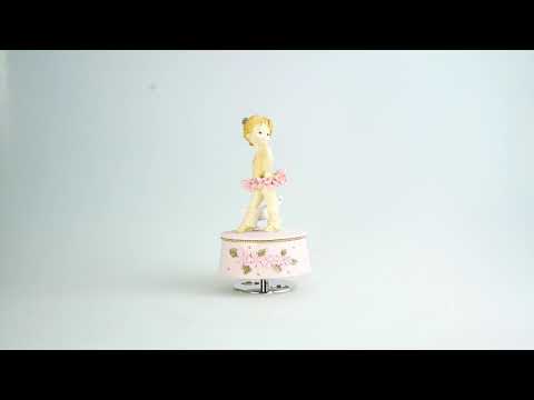 Caixa de Música Bailarina com Cão Musicboxworld