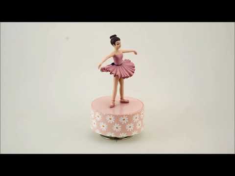 Caixa de Música Bailarina na 2ª Posição Musicboxworld