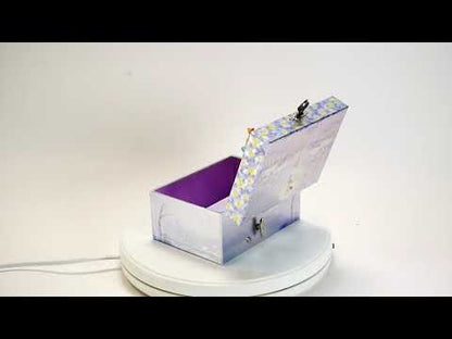 Bau Ballerina Lilac Music Box Musicboxworld