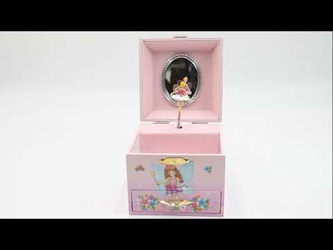 Caixa de Música Baú Bailarina Musicboxworld